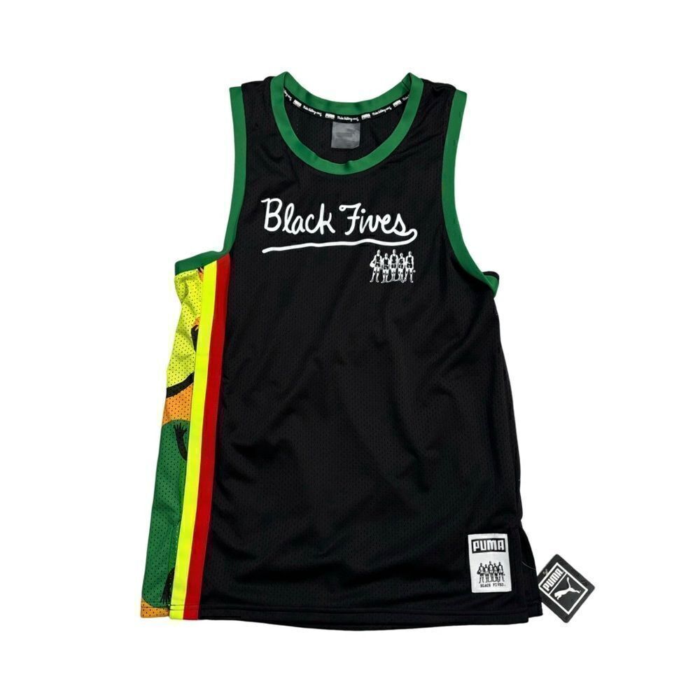 PUMA x THE BLACK FIVES Top Crew Neck Ballroom Basketball Jersey Mens Size M